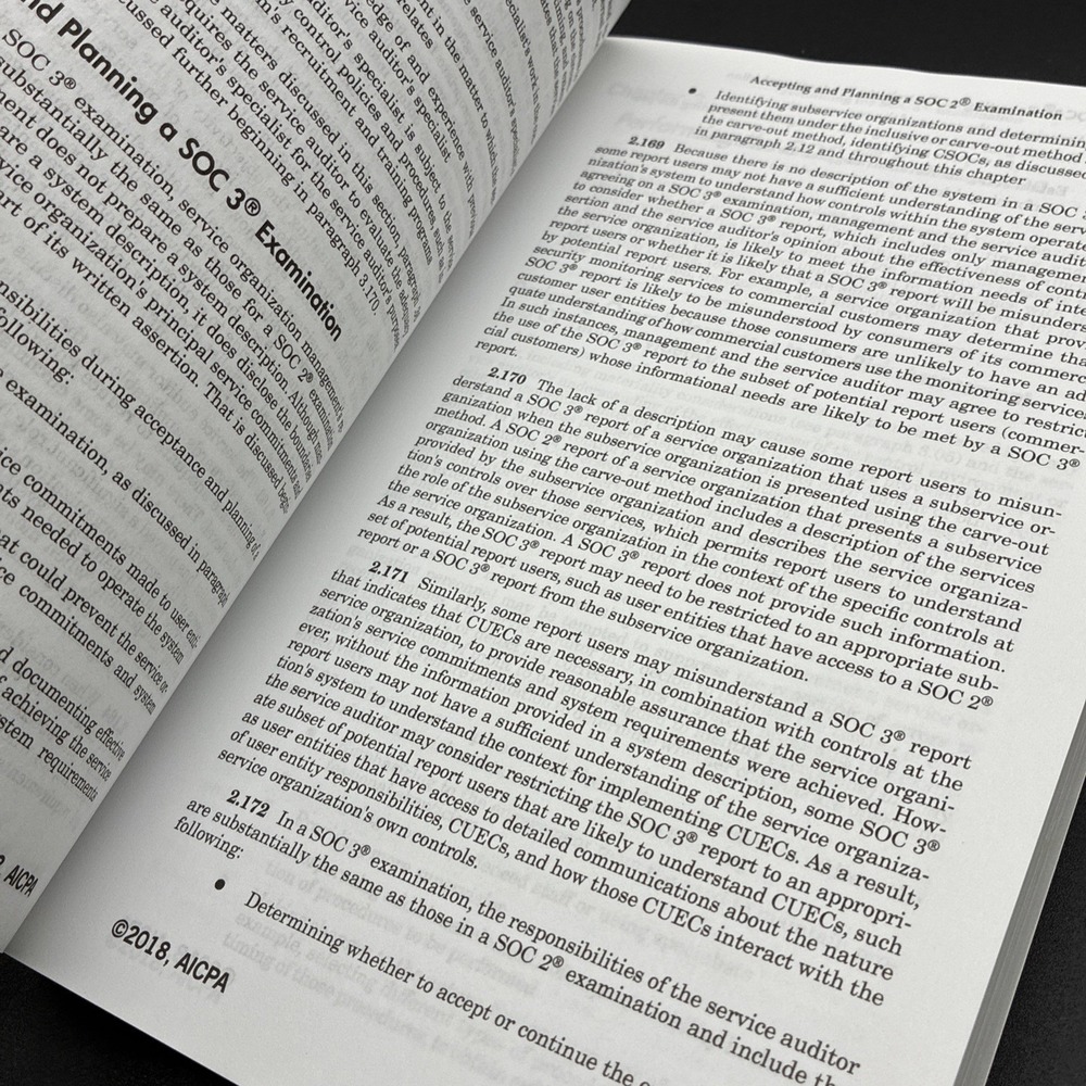 AICPA Guide SOC 2 Reporting Examination of Controls Service Organization 2018 - Picture 15 of 16